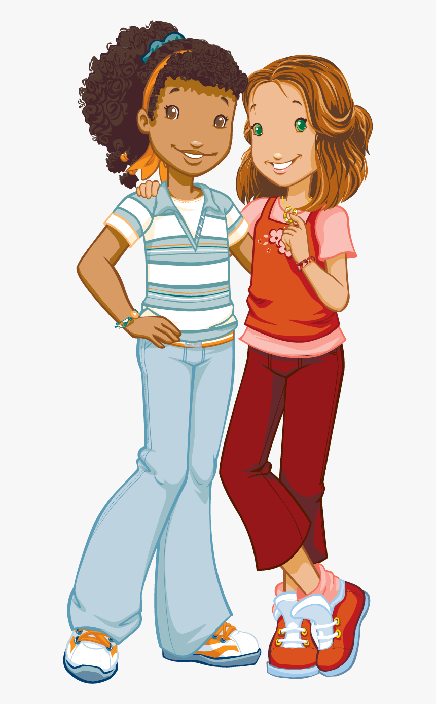 Muñequitas Amigas Muequitas53 - Amigas Animadas Png, Transparent Png