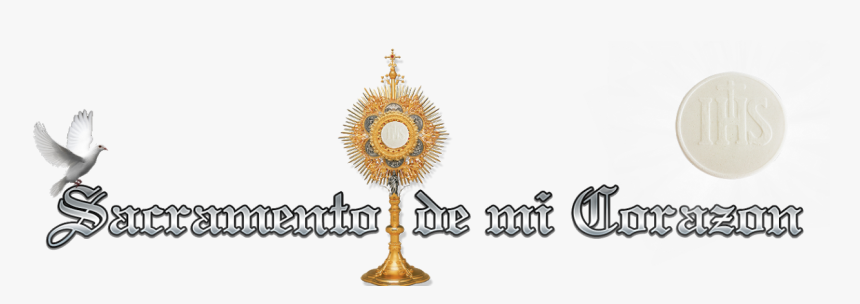 Sacramento De Mi Corazón - Christian Cross, HD Png Download
