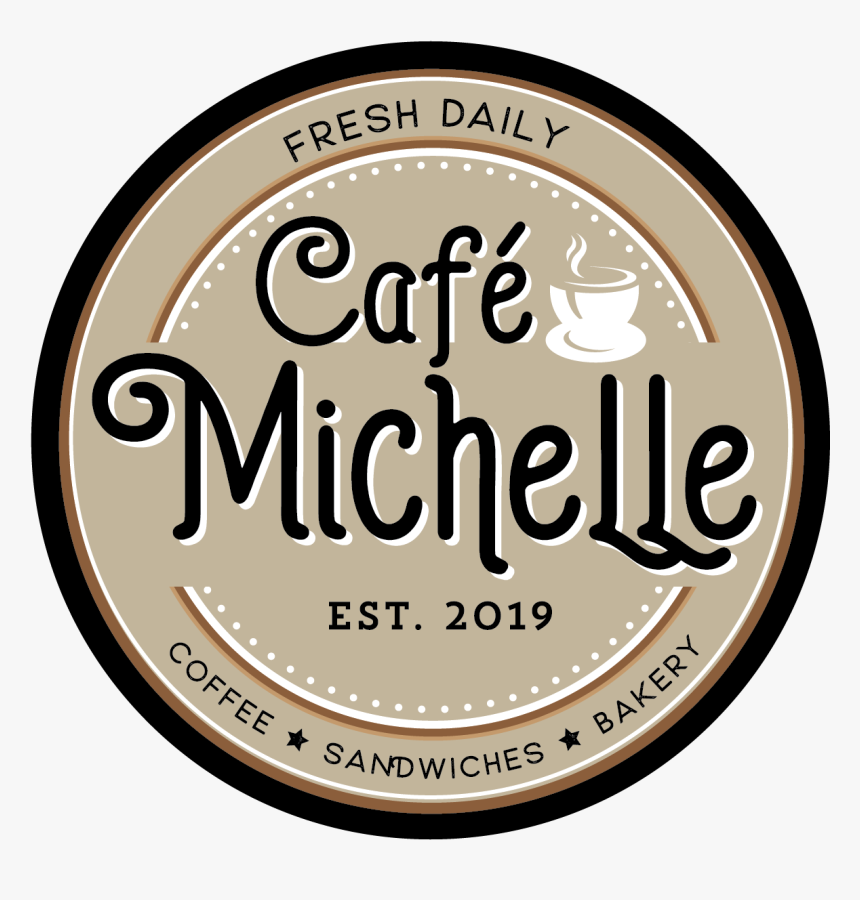 Cafe Michelle Logo - Circle, HD Png Download