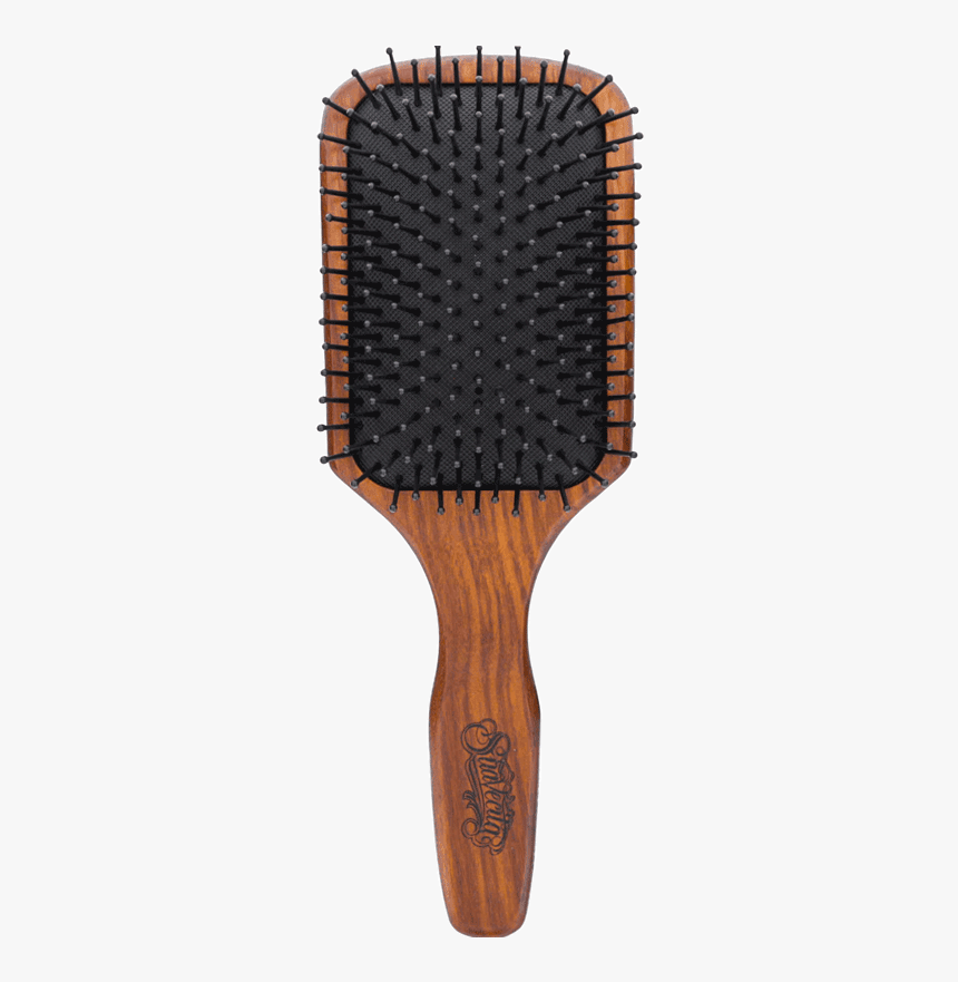Wooden Hair Brush Png, Transparent Png