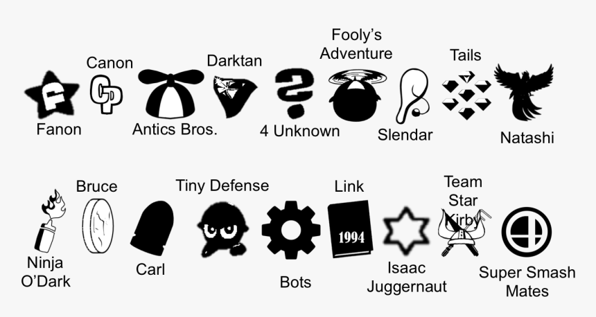 Super Smash Mates Icons, HD Png Download