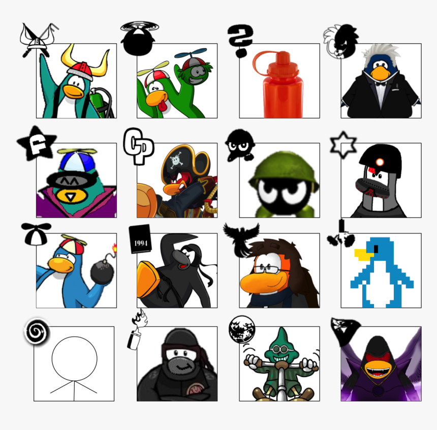 Club Penguin Ninja O Dark, HD Png Download
