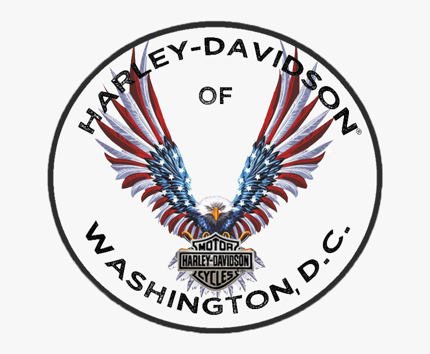 Washdccolorfinal2 - American Flag Eagle Png, Transparent Png