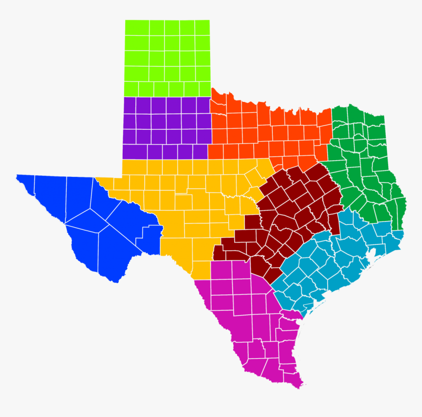 Tppa Breeder Directory Map No Names - 2016 Presidential Election Results Texas, HD Png Download