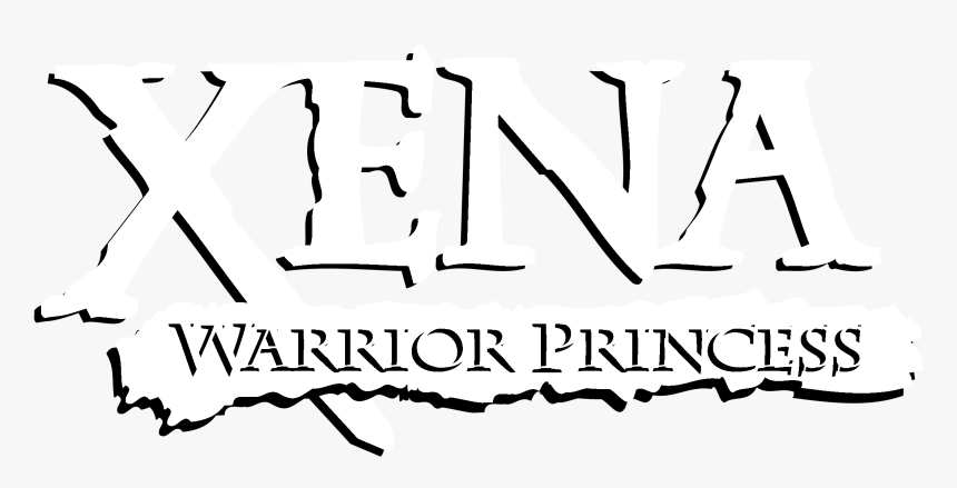 Xena Warrior Princess Logo Black And White - Xena Warrior Princes Logo, HD Png Download