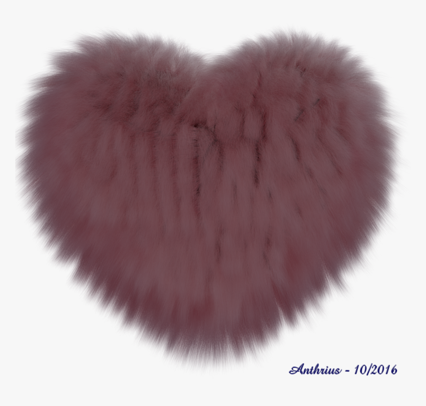 A Furry Heart - Heart, HD Png Download