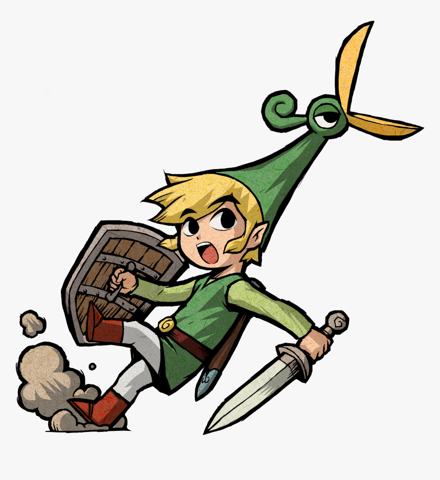 Legend Of Zelda Minish Cap Art, HD Png Download