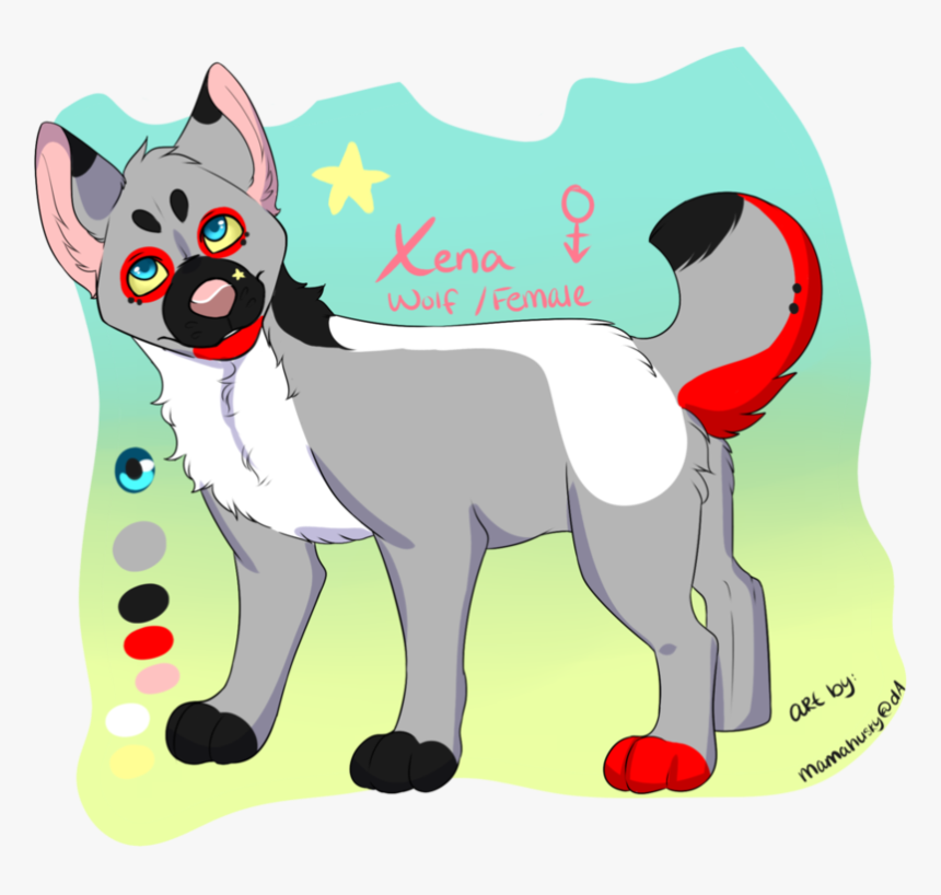 Xena Reference Sheet - Cat Yawns, HD Png Download