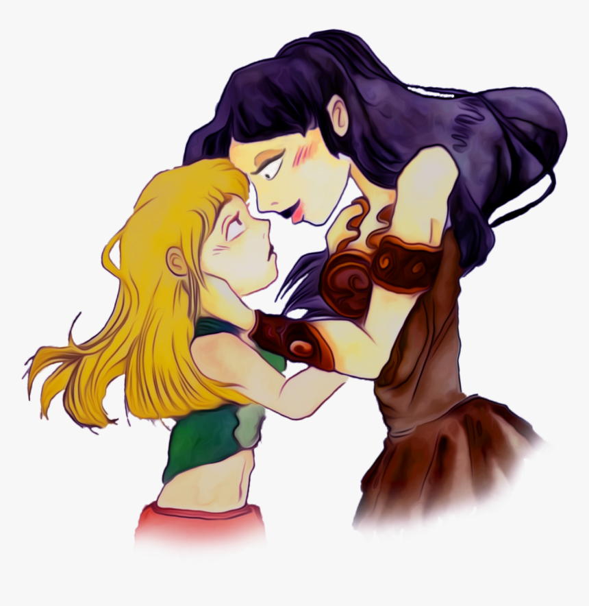 The Love These Two Have For Each Other Is Too Beautiful - Cartoon, HD Png Download