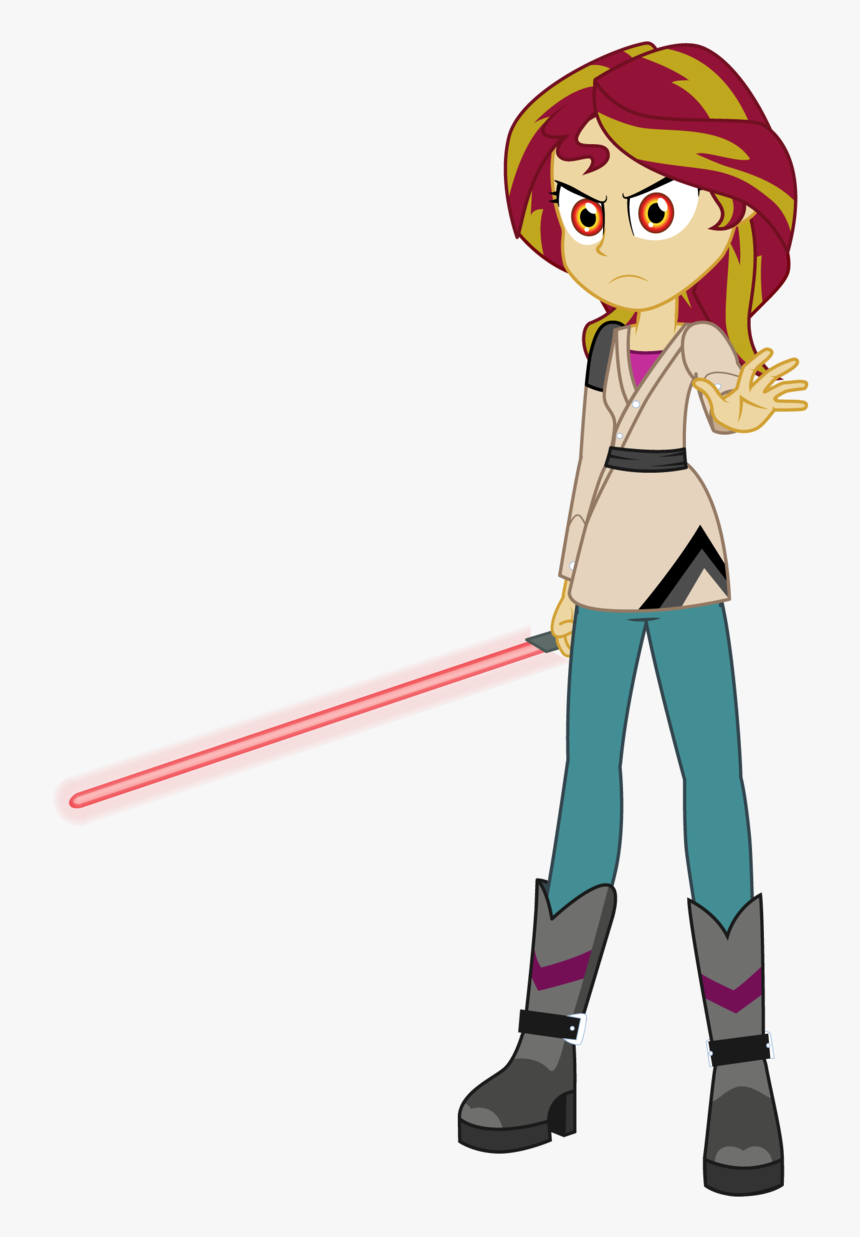 Star Wars The Last Jedi Clipart - Mlp Equestria Girls Star Wars, HD Png Download
