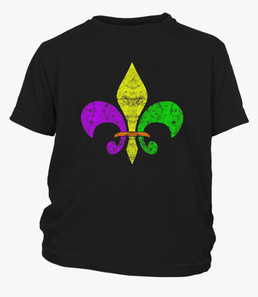 Fleur De Lis Mardi Gras New Orleans Funny Top T-shirt - Straight Outta Oz Shirt, HD Png Download