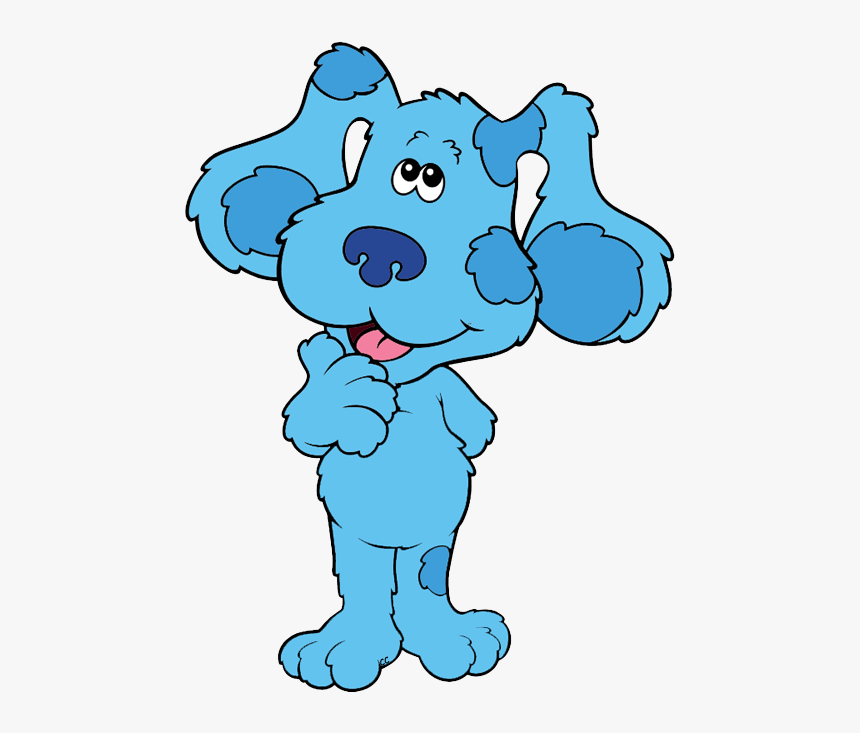 S Clues &amp - Blue's Clues Blue Clipart, HD Png Download