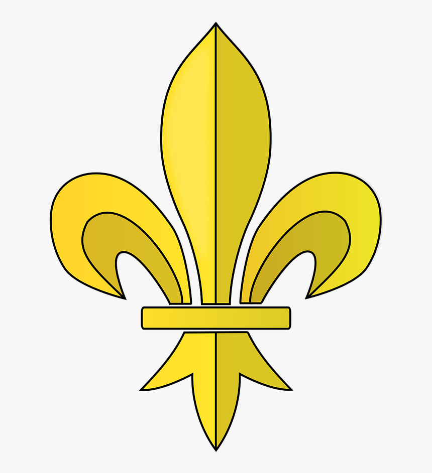 Fleur De Lis Symbol Transparent, HD Png Download