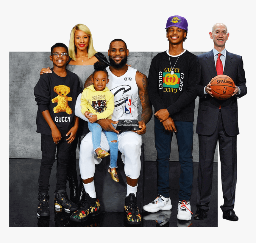 Sons Lebron James Family, HD Png Download