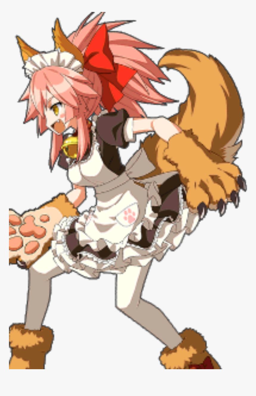 Image Of Maid Tamamo Set - Tamamo Cat Sprite, HD Png Download