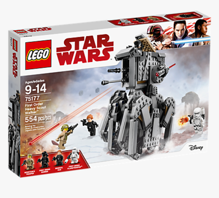 Heavy Scout Walker - Lego First Order Scout Walker, HD Png Download
