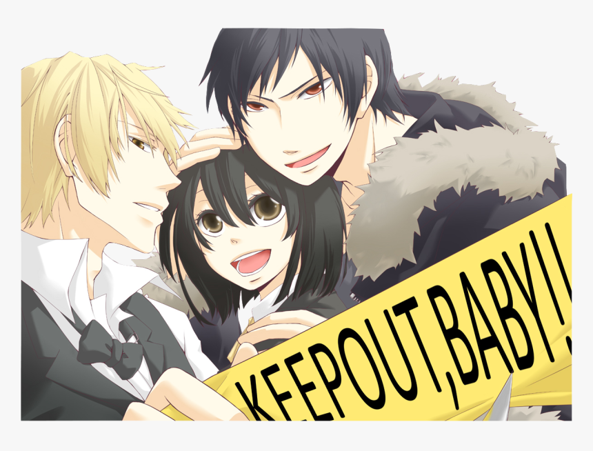 Akane And Shizuo And Izaya, HD Png Download