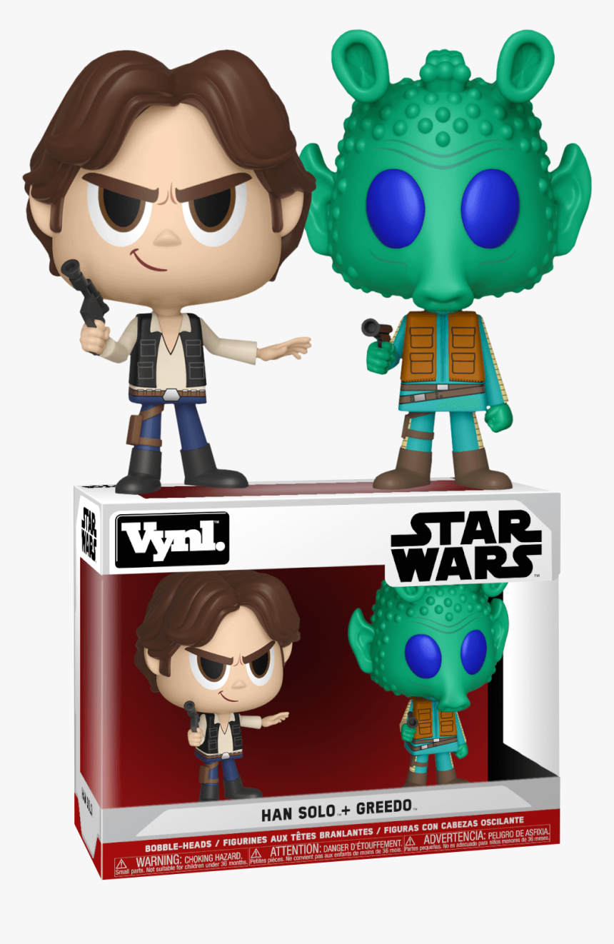 Han Solo & Greedo Vynl - Vynl Han Solo Greedo, HD Png Download