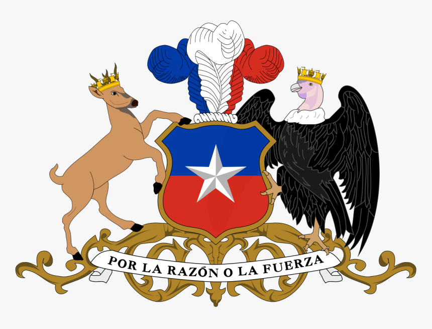 Constitution Of Chile - Chile Coat Of Arms, HD Png Download