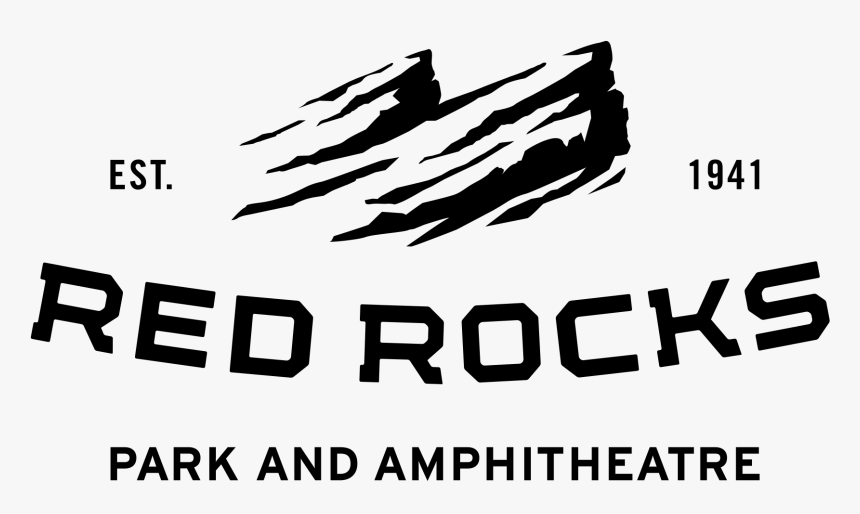 Red Rocks Logo Png Transparent - Red Rocks Amphitheater Logo, Png Download