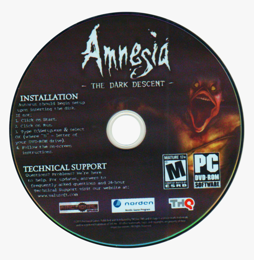 Amnesia The Dark Descent, HD Png Download