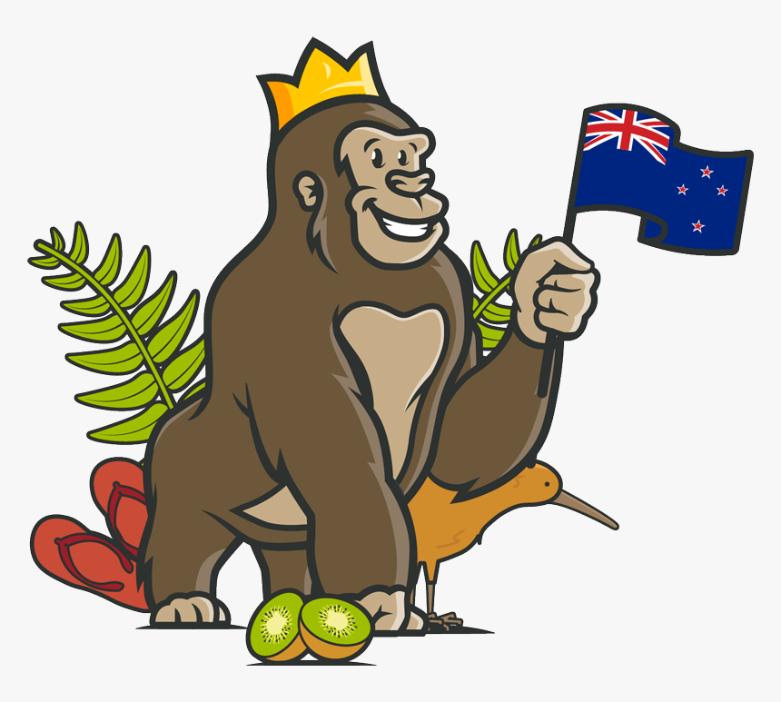 Transparent New Zealand Flag Cartoon Animals, HD Png Download