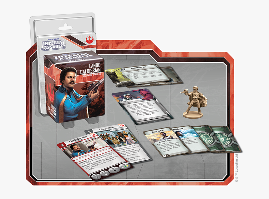 Imperial Assault Lando Calrissian, HD Png Download