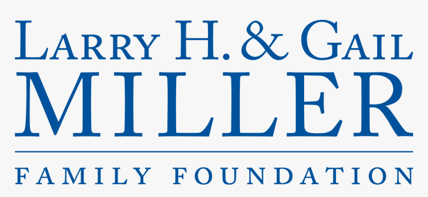 & Gail Miller Family Foundation Primary Logo 1 Clr - Larry H And Gail Miller Foundation Logo, HD Png Download