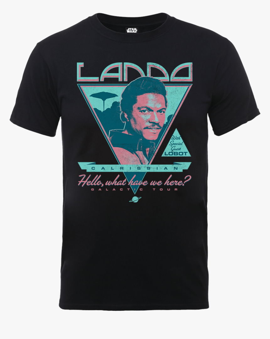 Star Wars Lando Rock Poster T-shirt - Lando Calrissian, HD Png Download