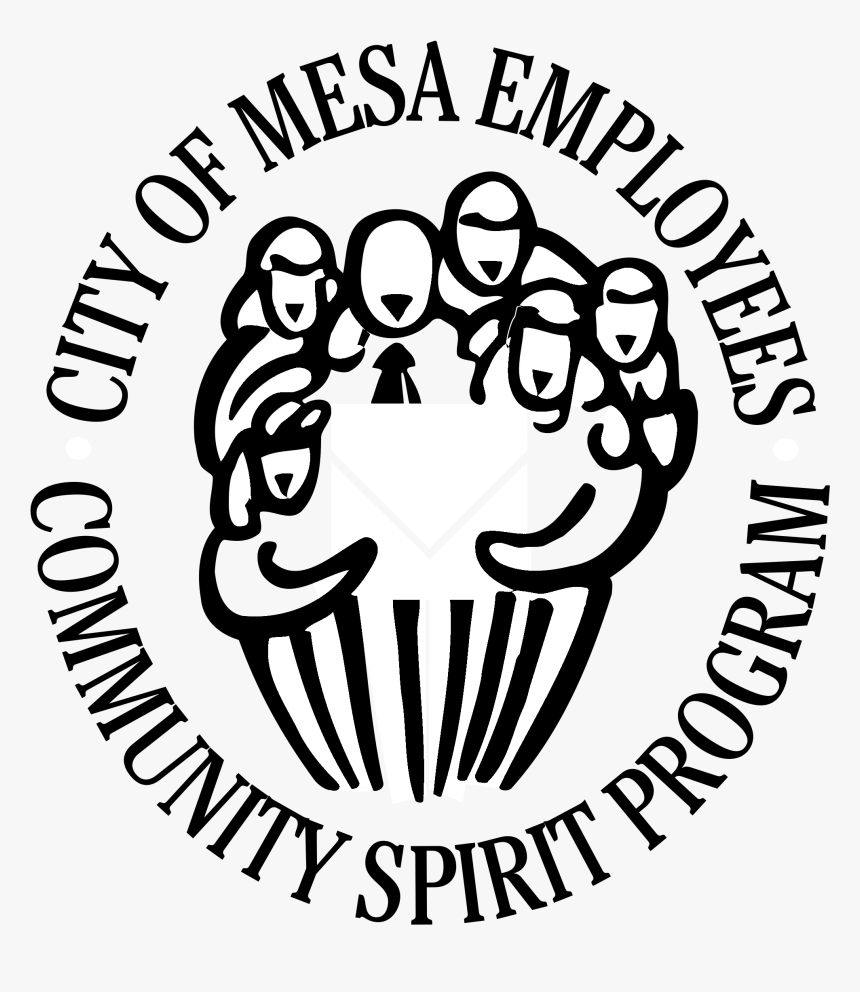 City Of Mesa Employees Logo Black And White - P Schoenfeld Asset Management, HD Png Download