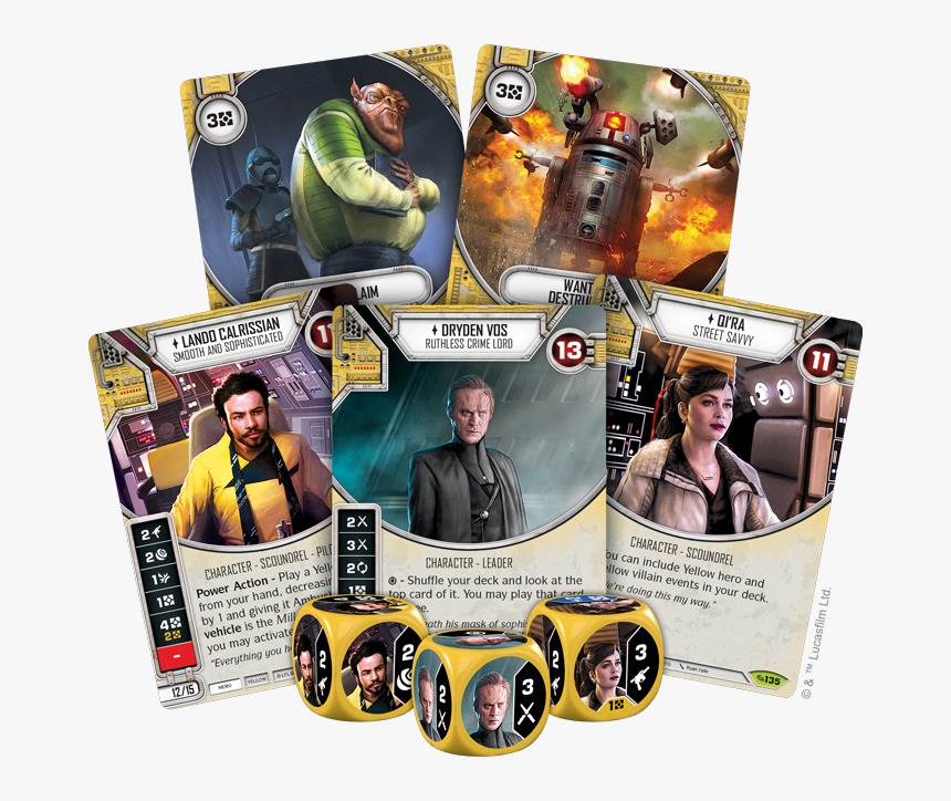 Star Wars Destiny Across The Galaxy Lando, HD Png Download