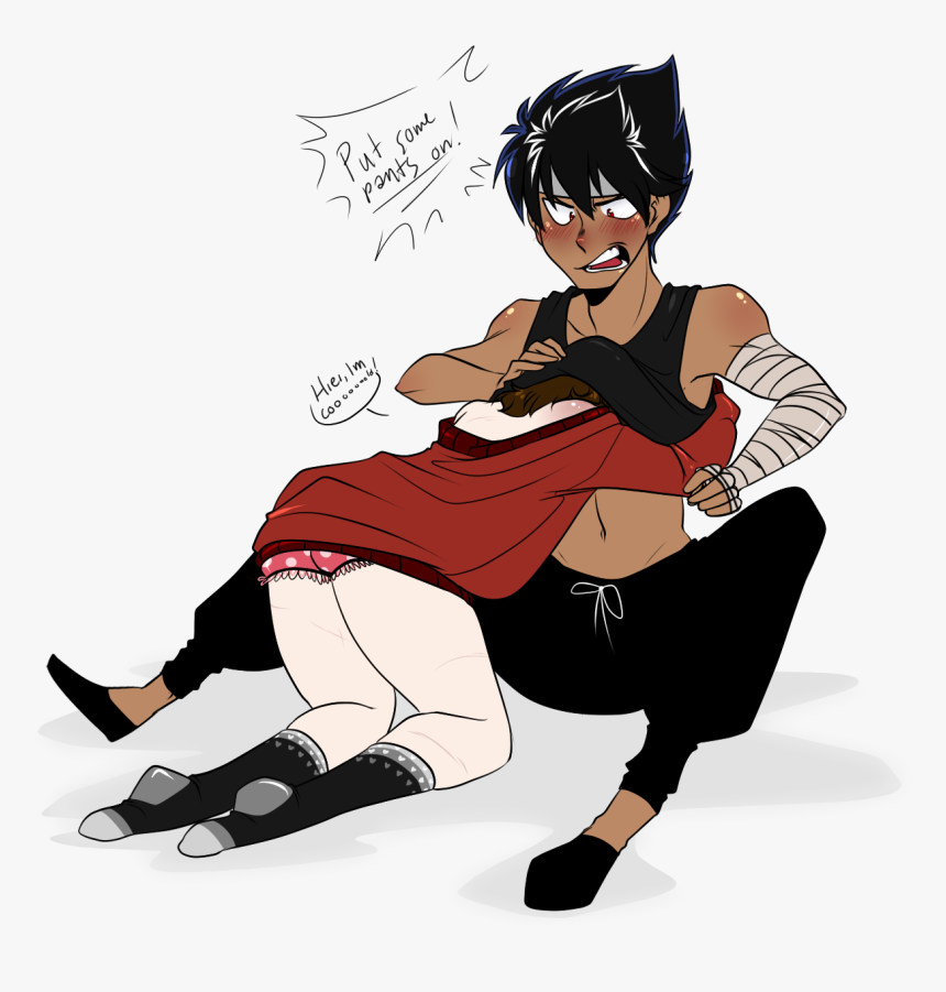 Hiei And Oc Fan Art, HD Png Download