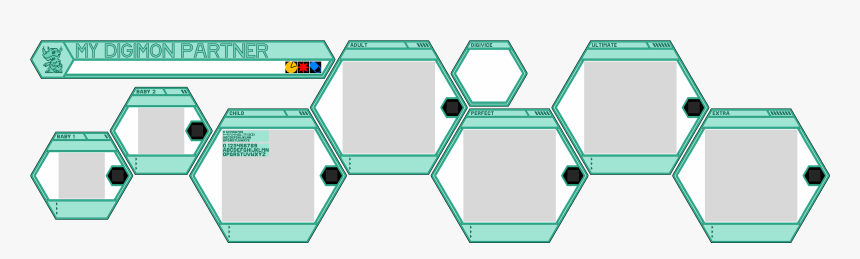 Digivolution Line Template, HD Png Download