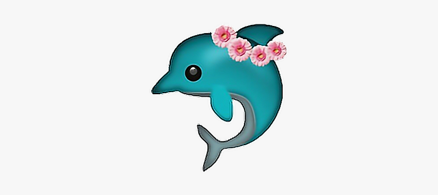 #png #edit #freetoedit #tumblr #overlay #emoji #delfin - Дельфин Смайлик, Transparent Png