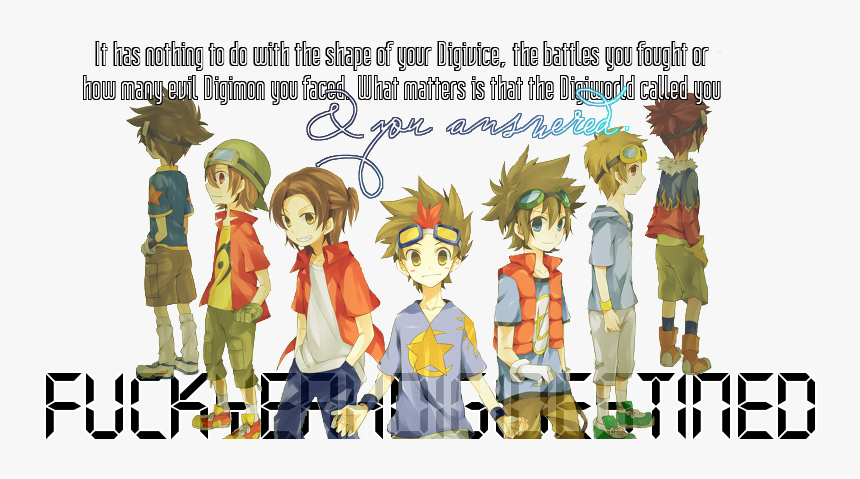 All Digidestined, HD Png Download