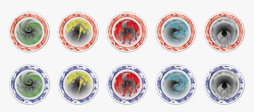 Colour Rings Whiteblack - Dolphin, HD Png Download