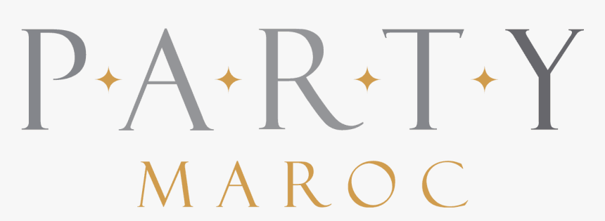Party Maroc Logo Silver Gold, HD Png Download