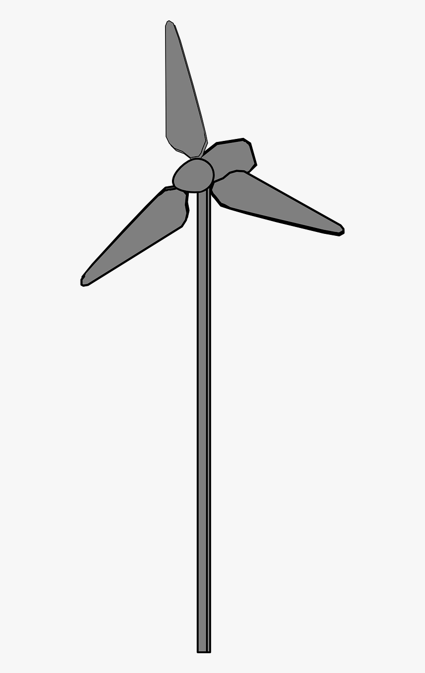 Wind Turbine Clip Art, HD Png Download