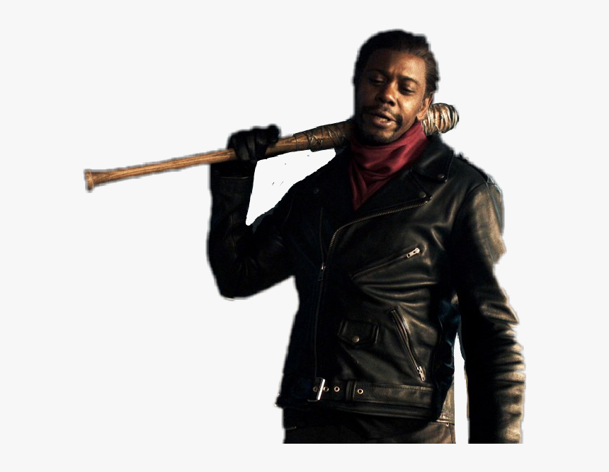 #davechappelle #negan - Leather Jacket, HD Png Download