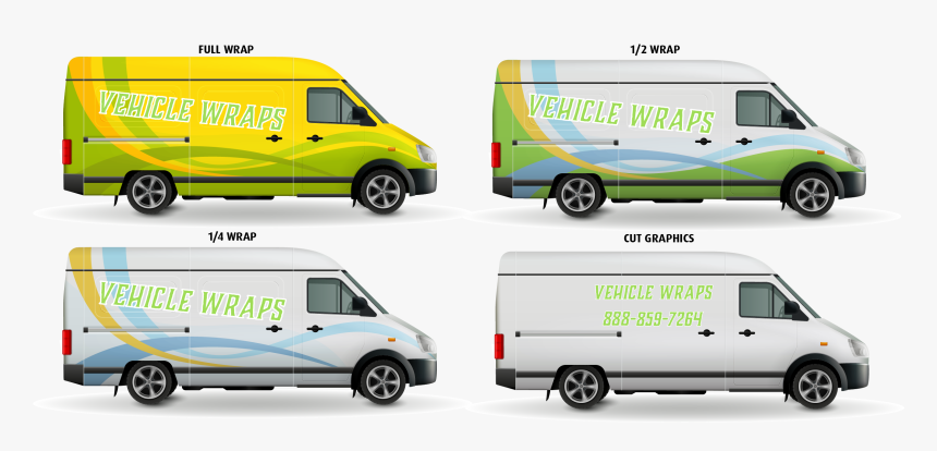 Van Front Rear Side, HD Png Download