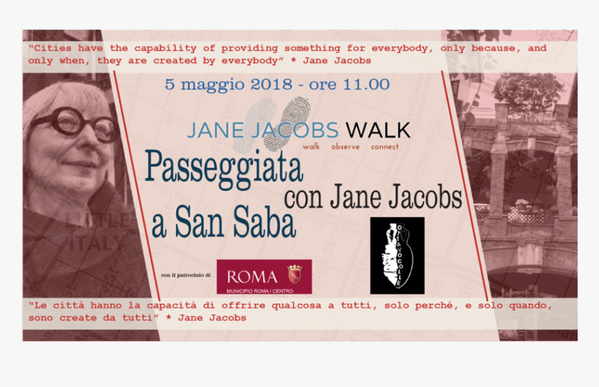 Locandina Jane Jacobs - Flyer, HD Png Download