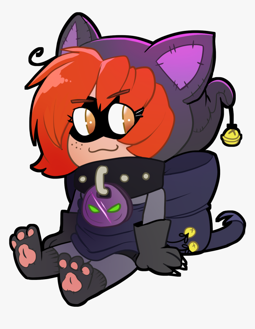 Updated Maya’s Cat-tastrophe Villian Outfit For South - Cartoon, HD Png Download