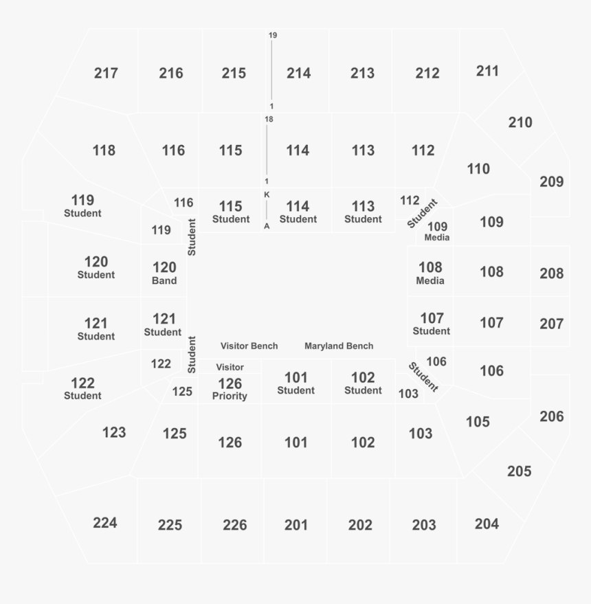 Umbc Events Center Section 105, HD Png Download