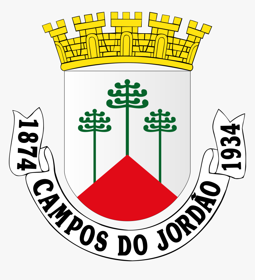 Brasão De Campos Do Jordão, HD Png Download