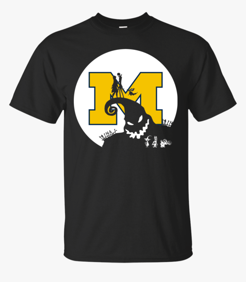 Jack Skellington And Sally Michigan Wolverines Halloween - Kim Jong Un Rocket Man T Shirt, HD Png Download