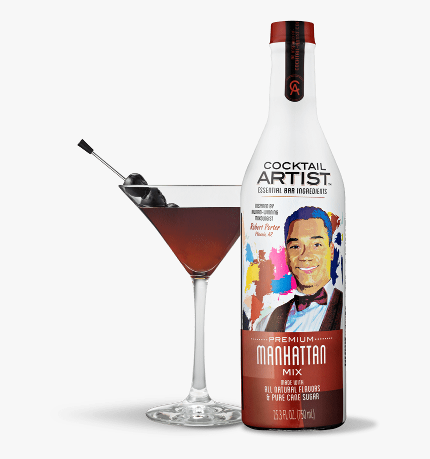 Cocktail Artist Manhattan Mix, HD Png Download