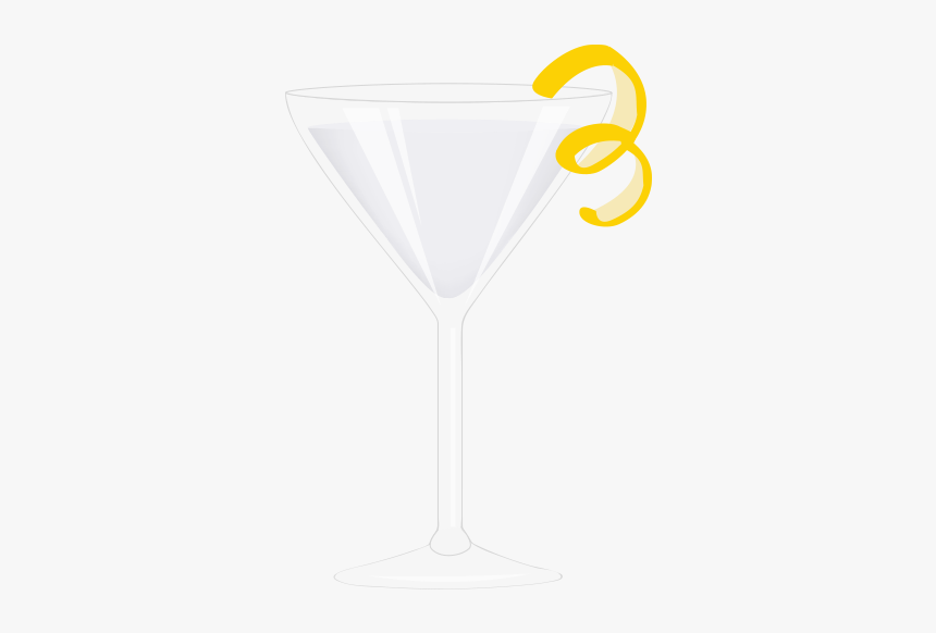Vesper Martini - Martini Glass, HD Png Download