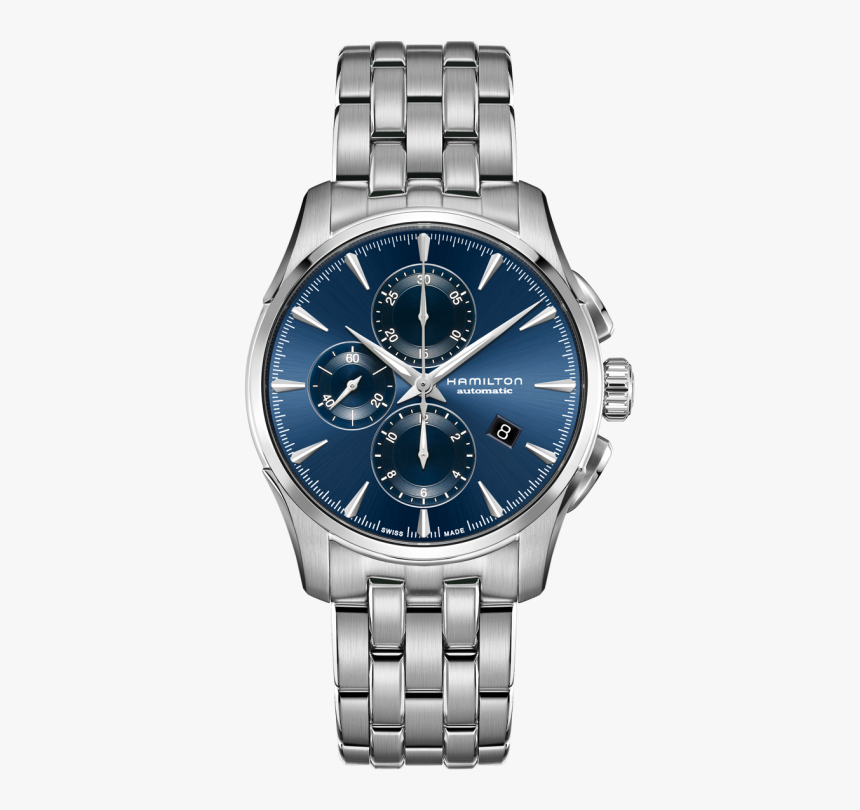 Auto Chrono 
 Class Lazy - Hamilton Jazzmaster Auto Chrono Blau, HD Png Download