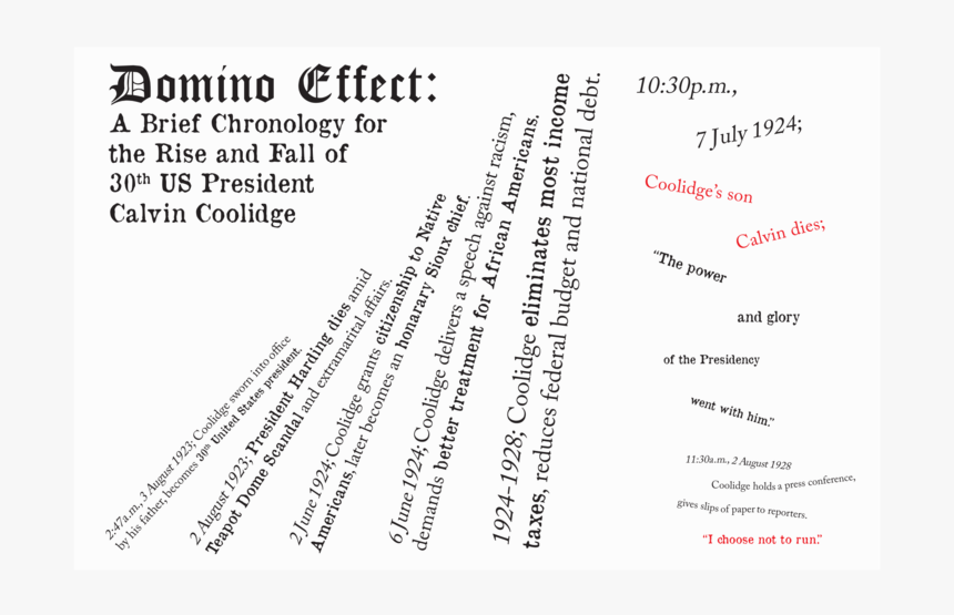 Calvin Coolidge Poster Information Design Infographic - Chronic Condition, HD Png Download