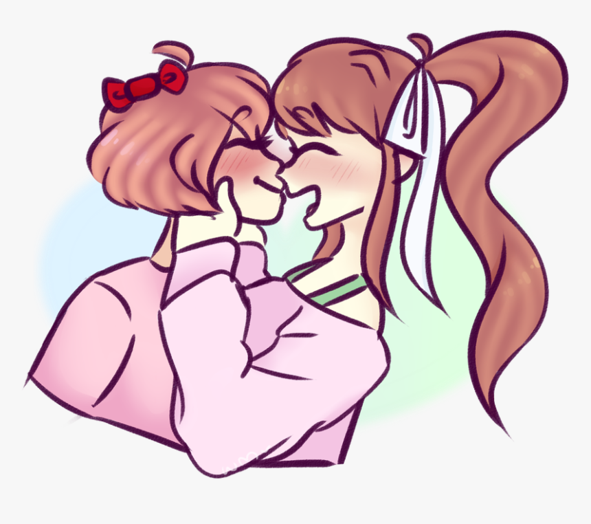 Monika X Sayori Smut, HD Png Download